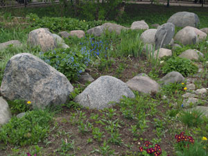 Композиция из камней